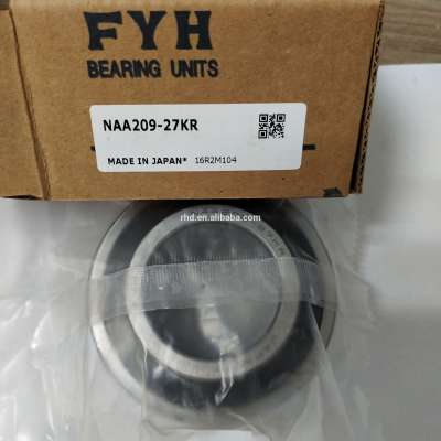 FYH insert ball bearing NAA209-27KR pillow block bearing